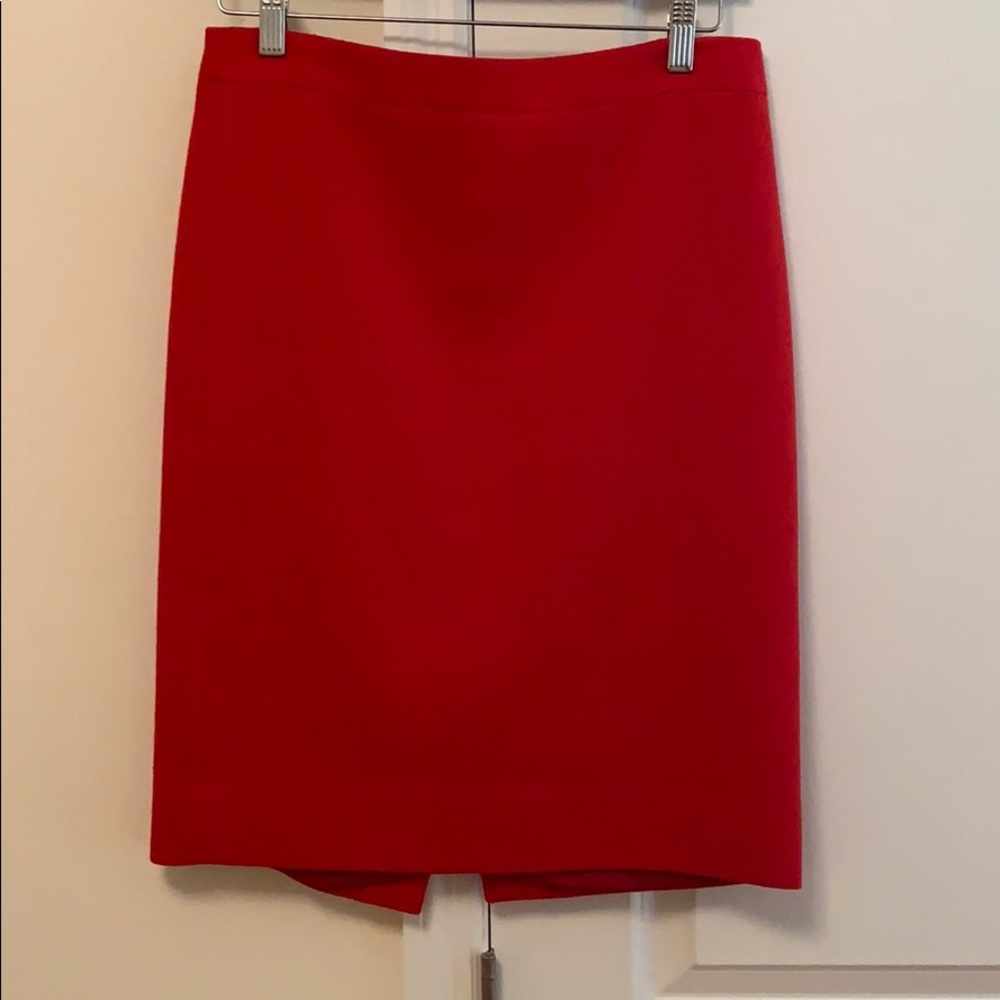 Classic Wool J. Crew No. 2 Pencil Skirt